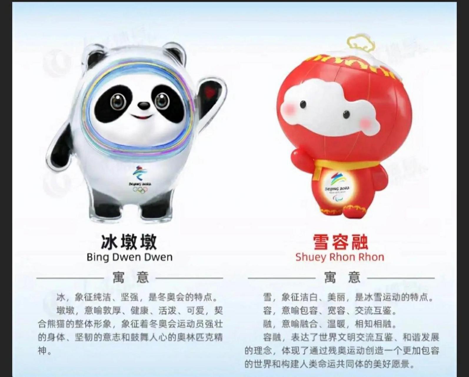 吉祥物名字的寓意 原来我们的吉祥物都是有寓意的呀!