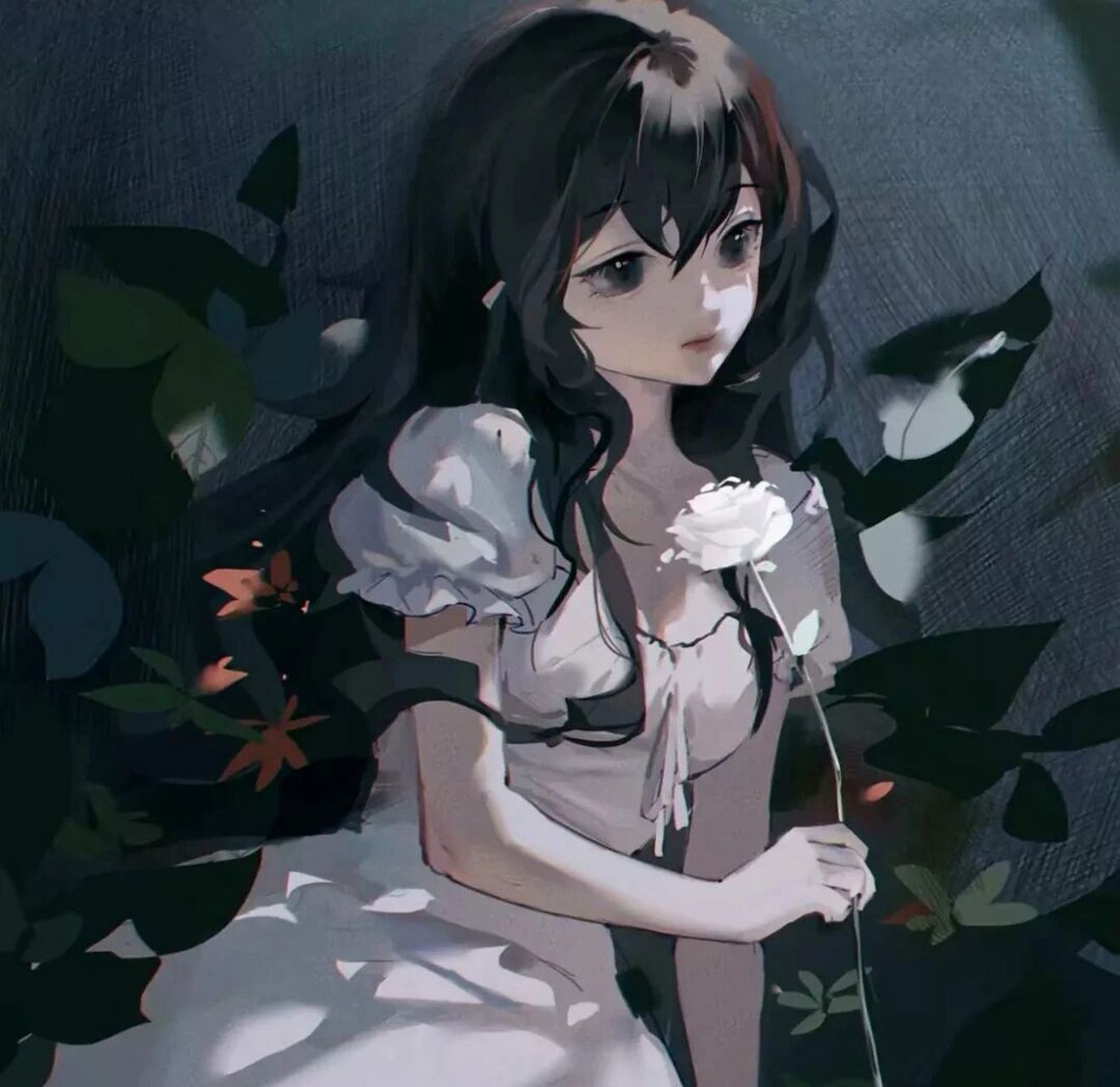 忧郁头像,希望你们每天都开开心心的!