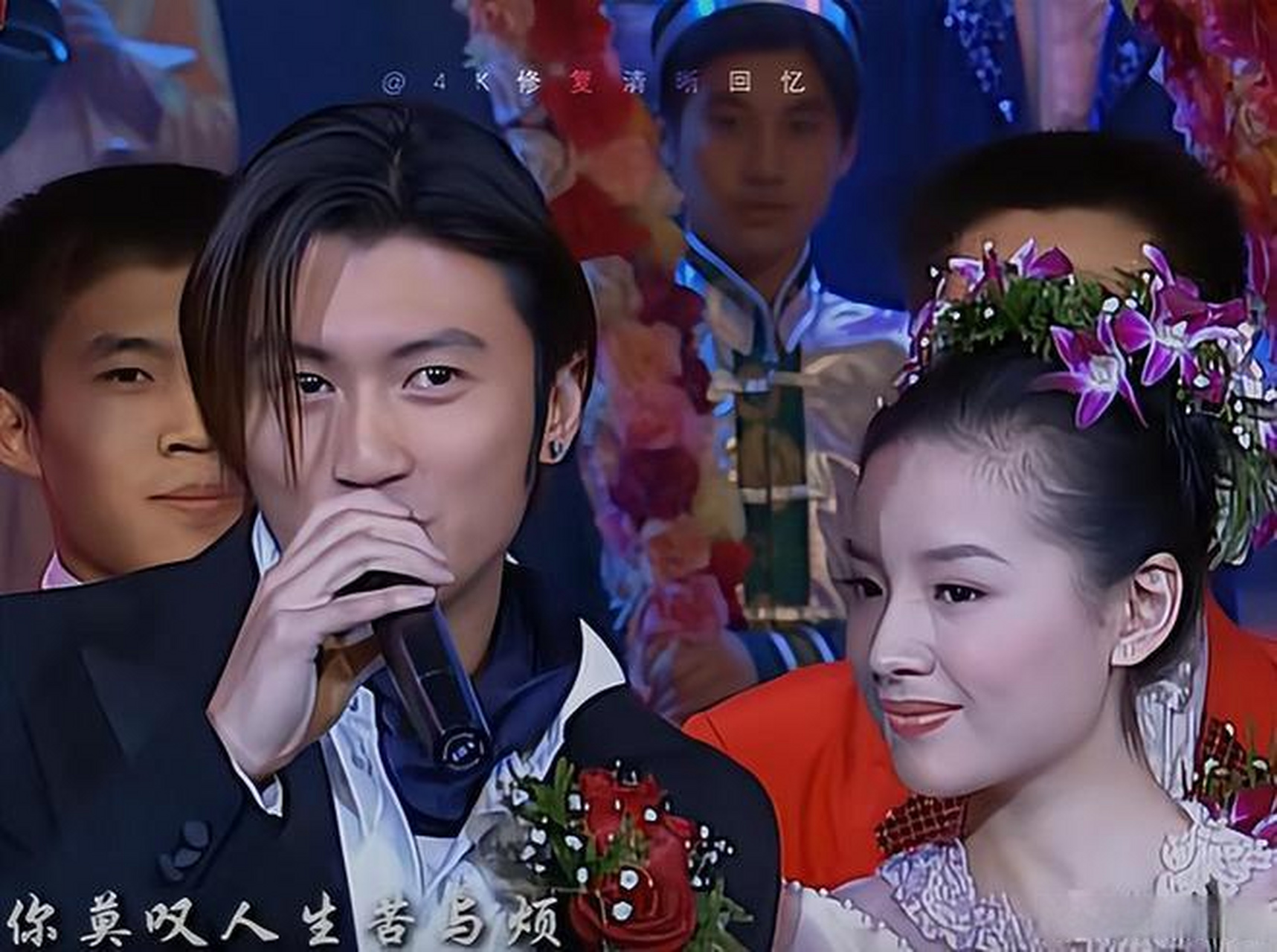 24年前,谢霆锋和董洁首登春晚舞台,当时不少人还误以为这两人是夫妻