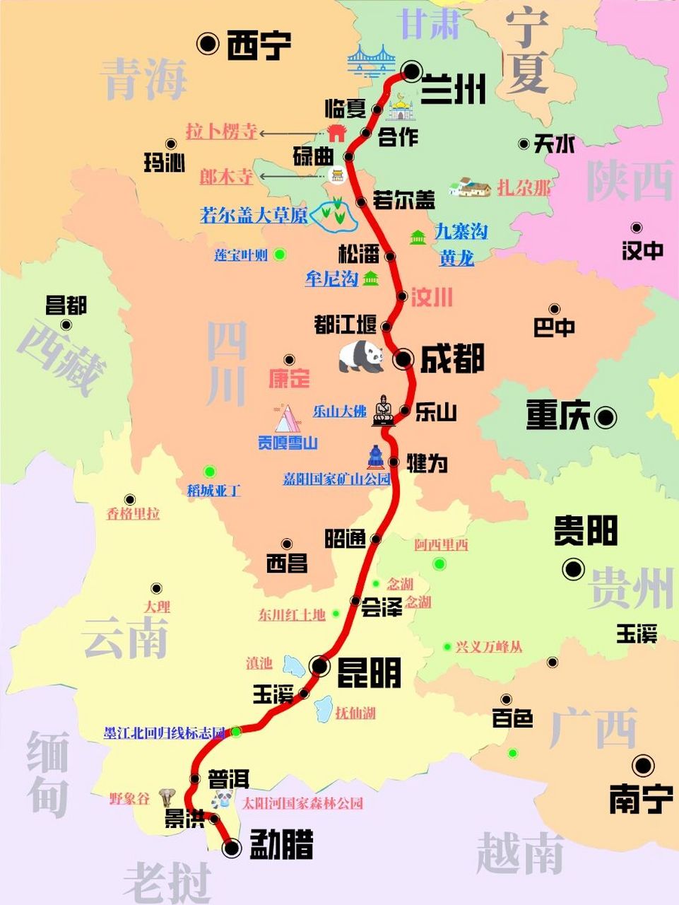 25天横贯南北的自驾路线~此生必驾g213国道 g213国道,纵横中国大西北