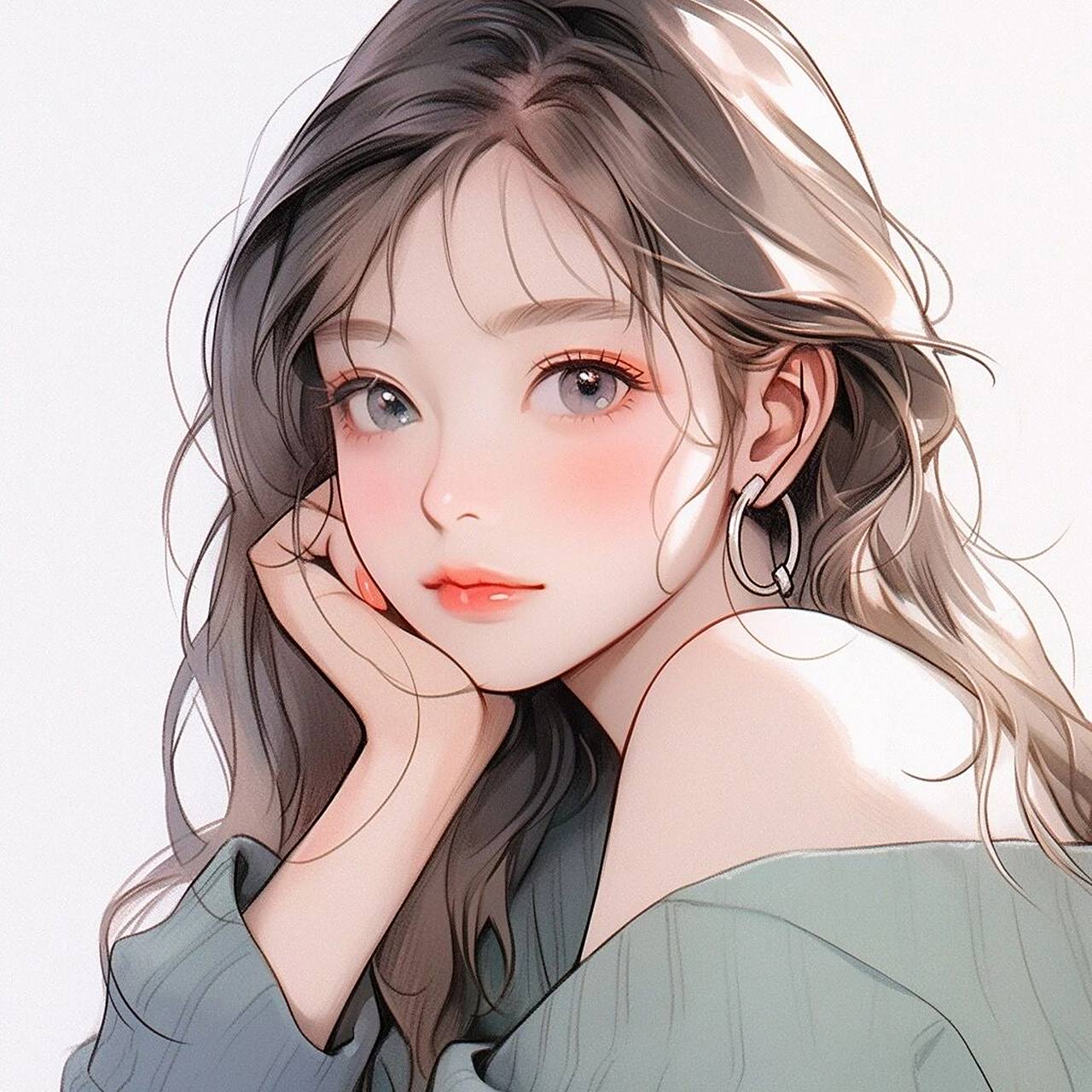 动漫头像|可爱优雅女生|女生头像