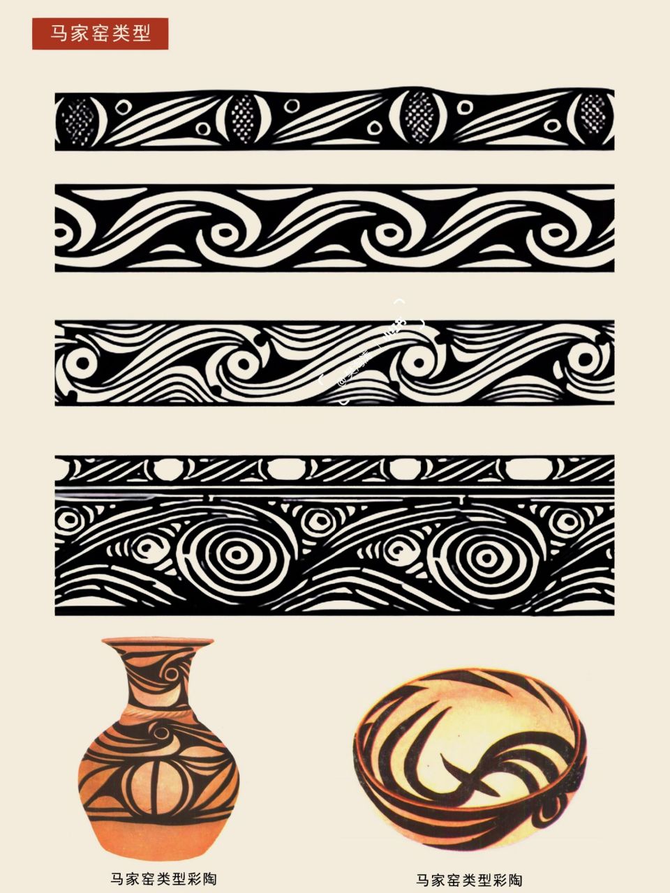 史前鸟纹❤️ 📌彩陶是中国新石器时期中最具有规模和文化信息