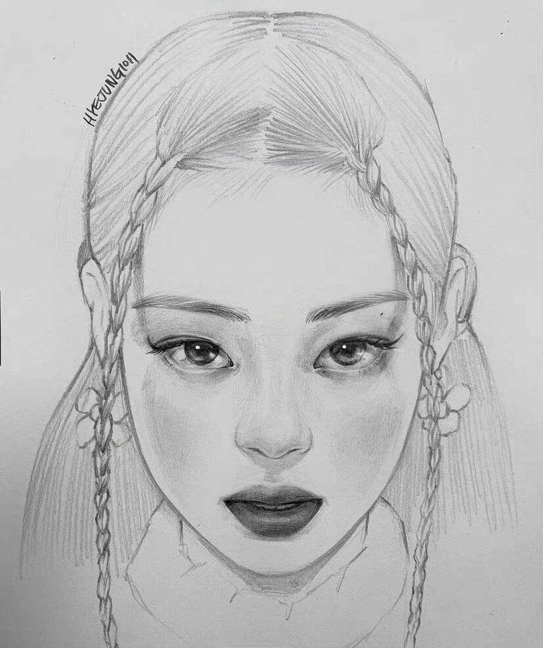 素描blackpink图片