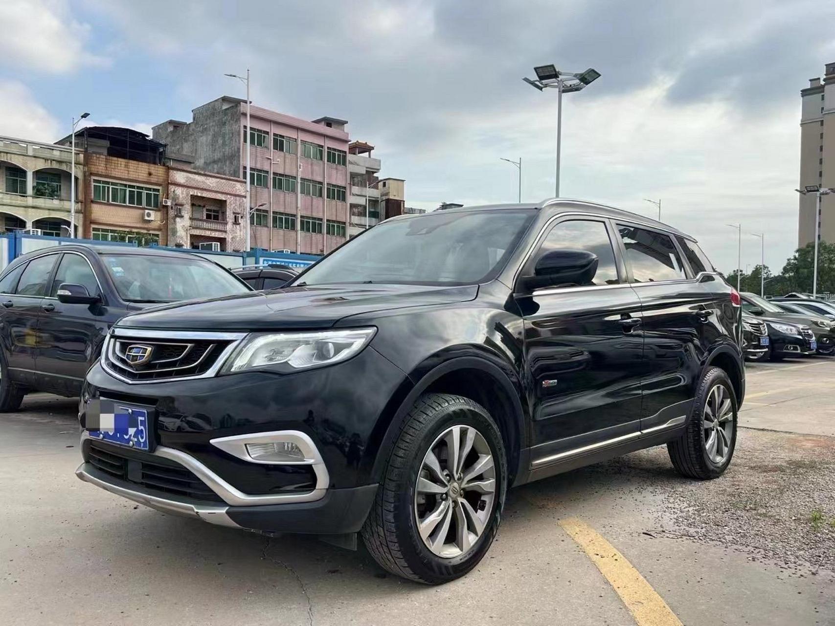 一手17年吉利博越1.