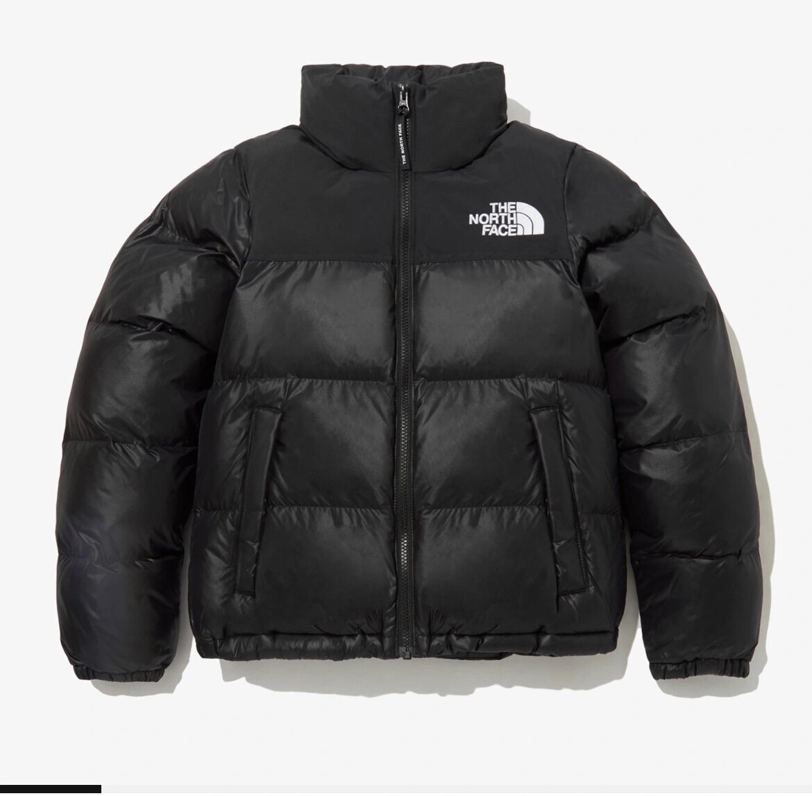 北面长款黑色羽绒服折扣来啦