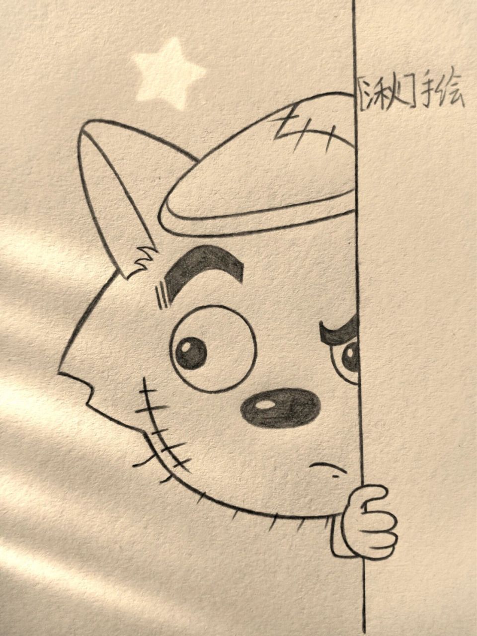 简笔画教程   "很久没看动画片了,不知道光头强抓到喜羊羊没99?