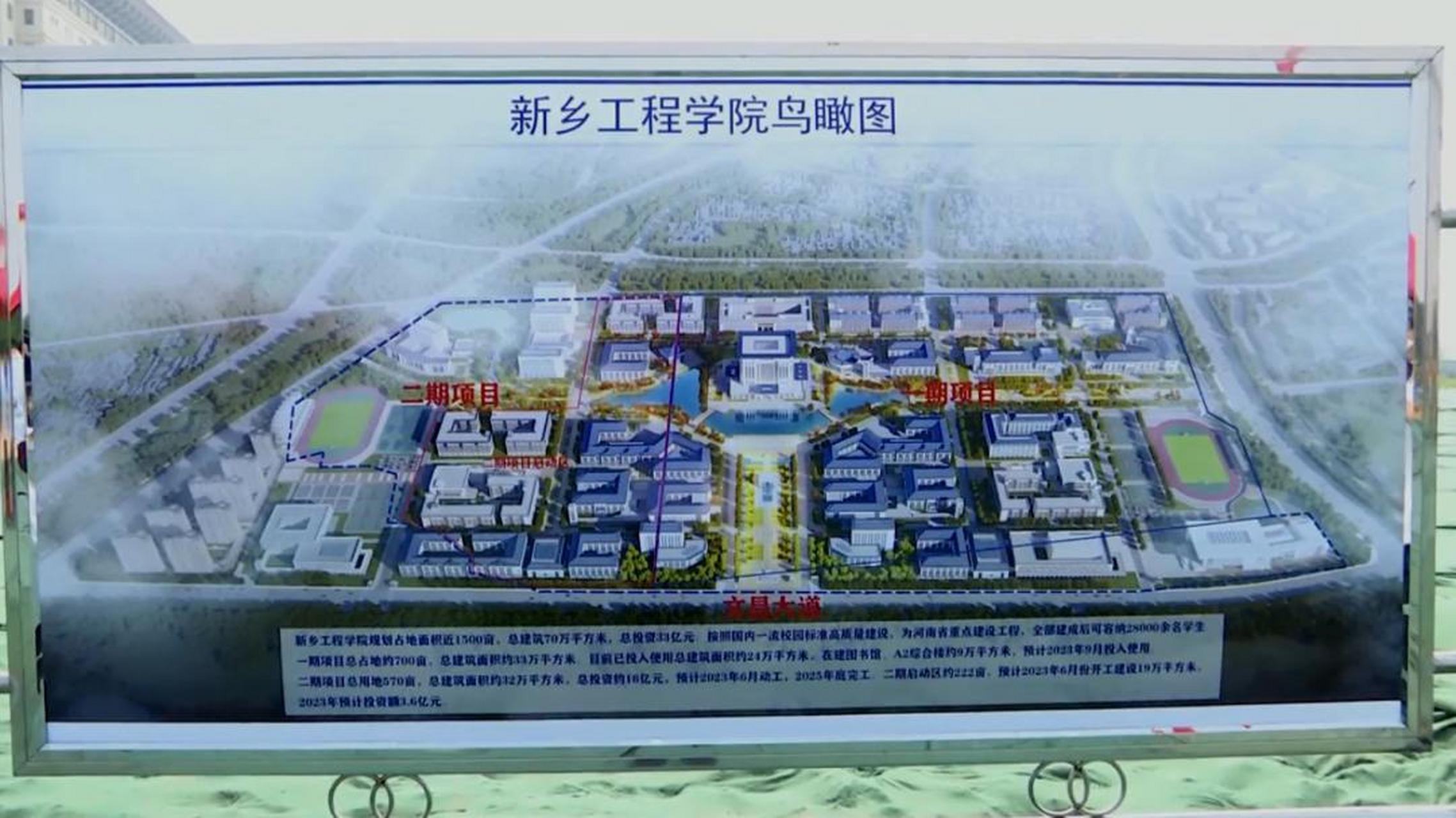 新乡工程学院二期工程开工奠基仪式在新乡工程学院举行
