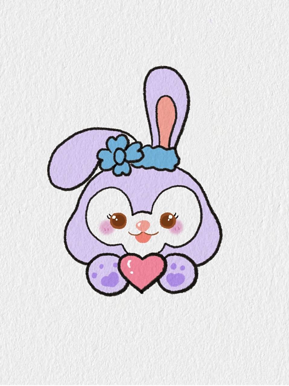 6步画星黛露 简笔画教程 是你喜欢的星黛露吗 一看就会 艾特你的好友