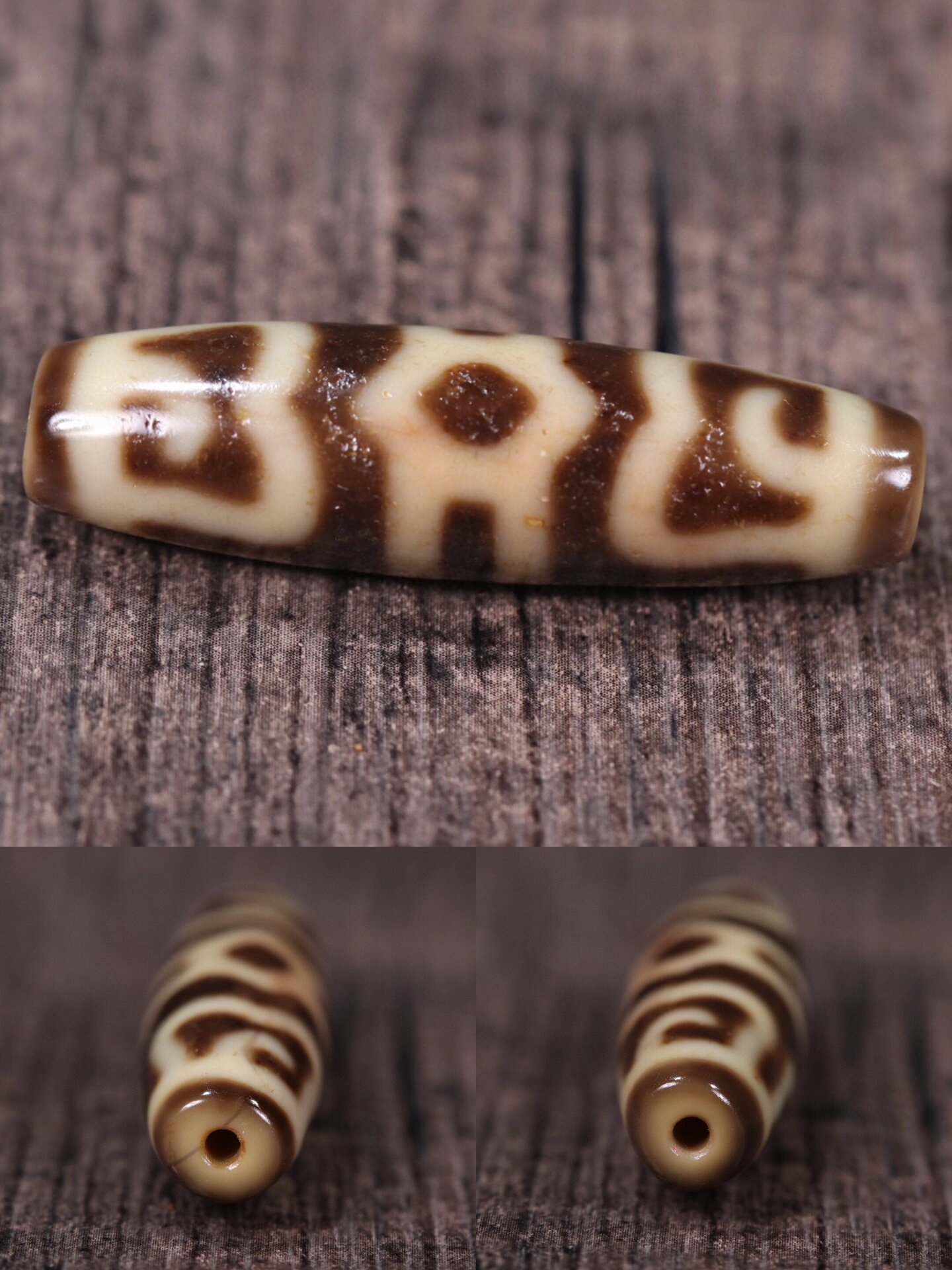 越看越耐看98的法帽天珠