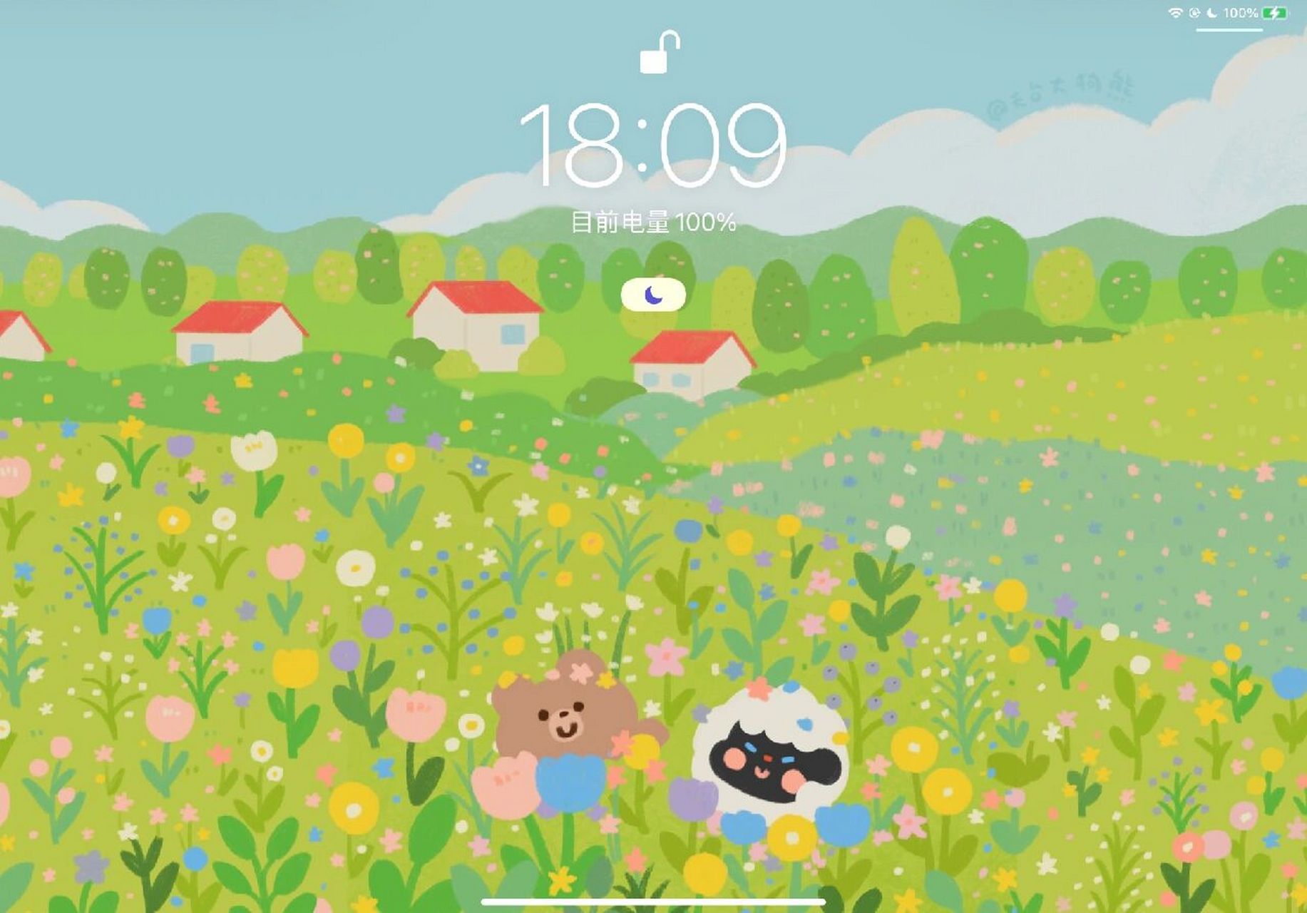 原创|ipad壁纸|春日壁纸 春天到了就该用春天的壁纸!