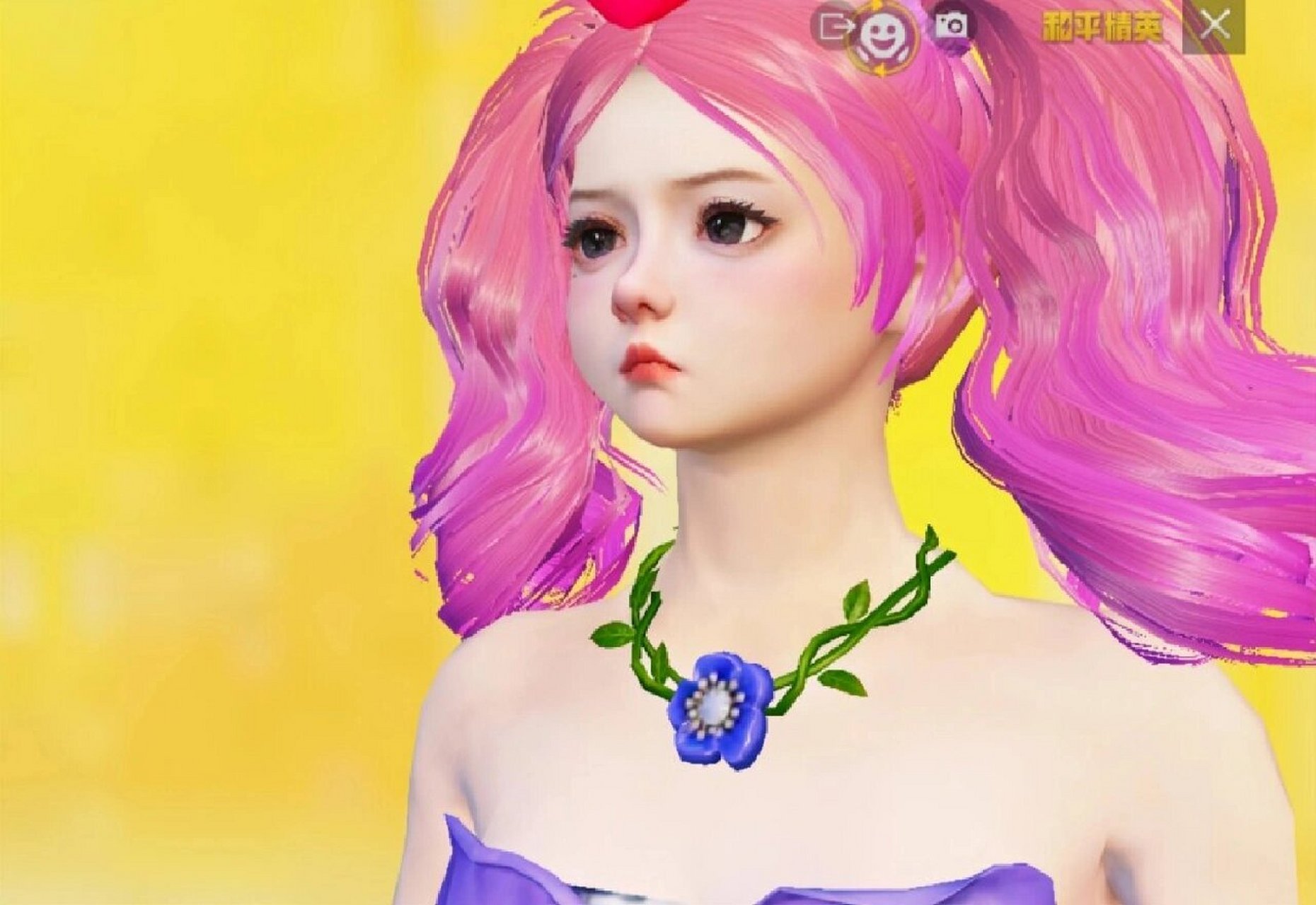 和平精英游戏捏脸①