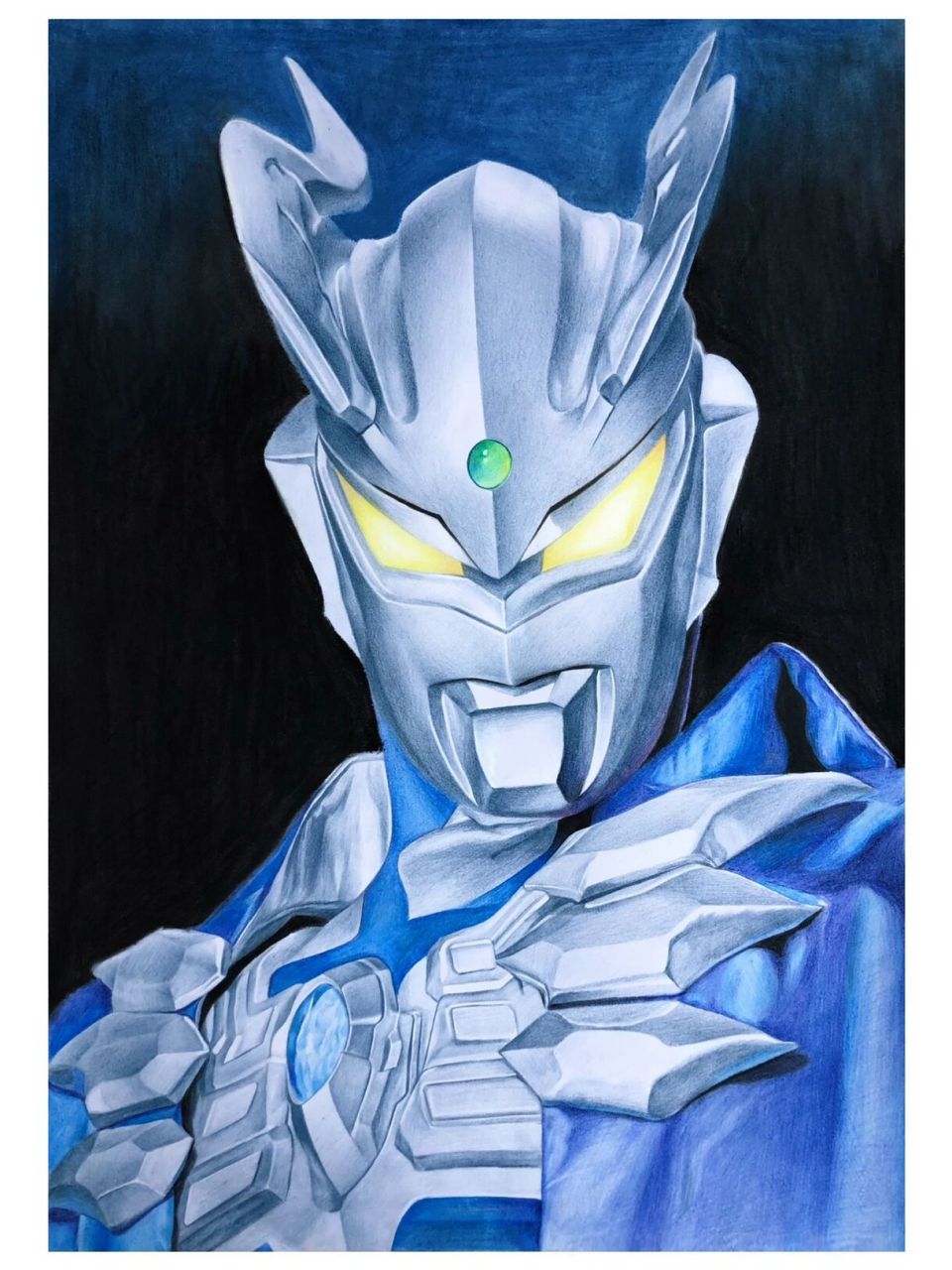 穿披风的赛罗是真的帅!