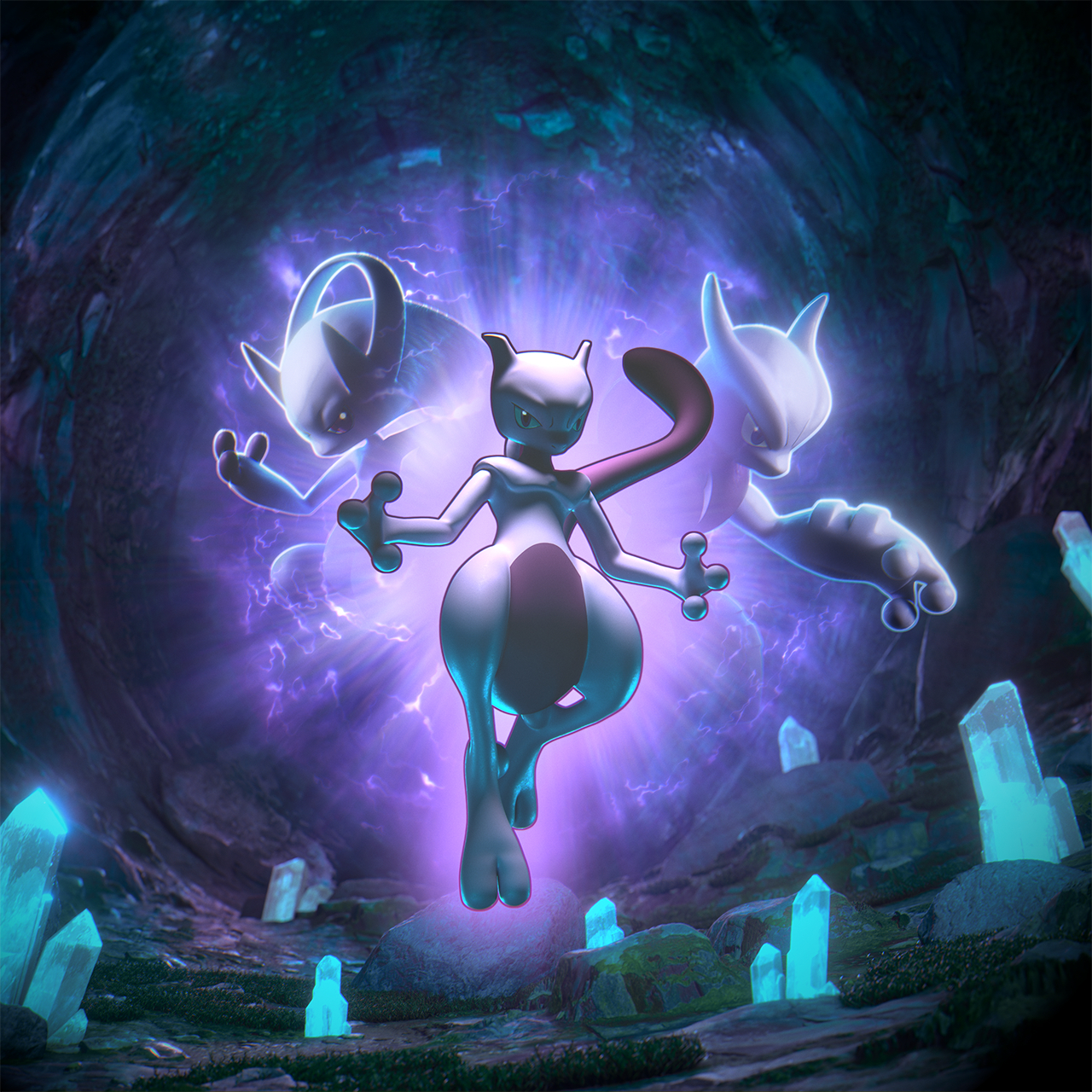 作为moba游戏《#宝可梦大集结#》两周年纪念,传说中的宝可梦"超梦"将