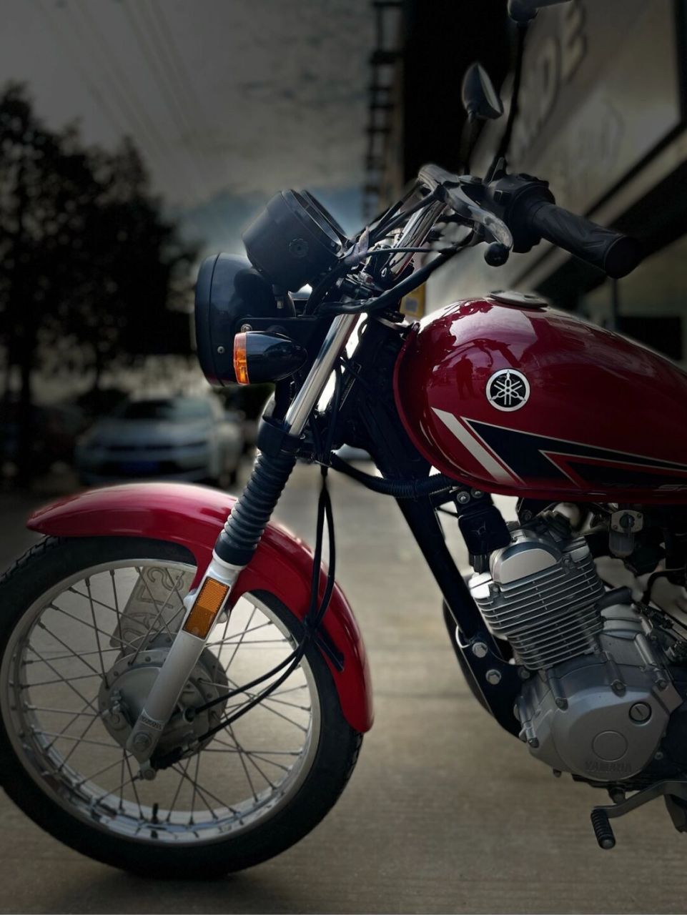 街边探宝/发现小天俊 又来了雅马哈天俊125 12年原滋原味,原厂辐条版