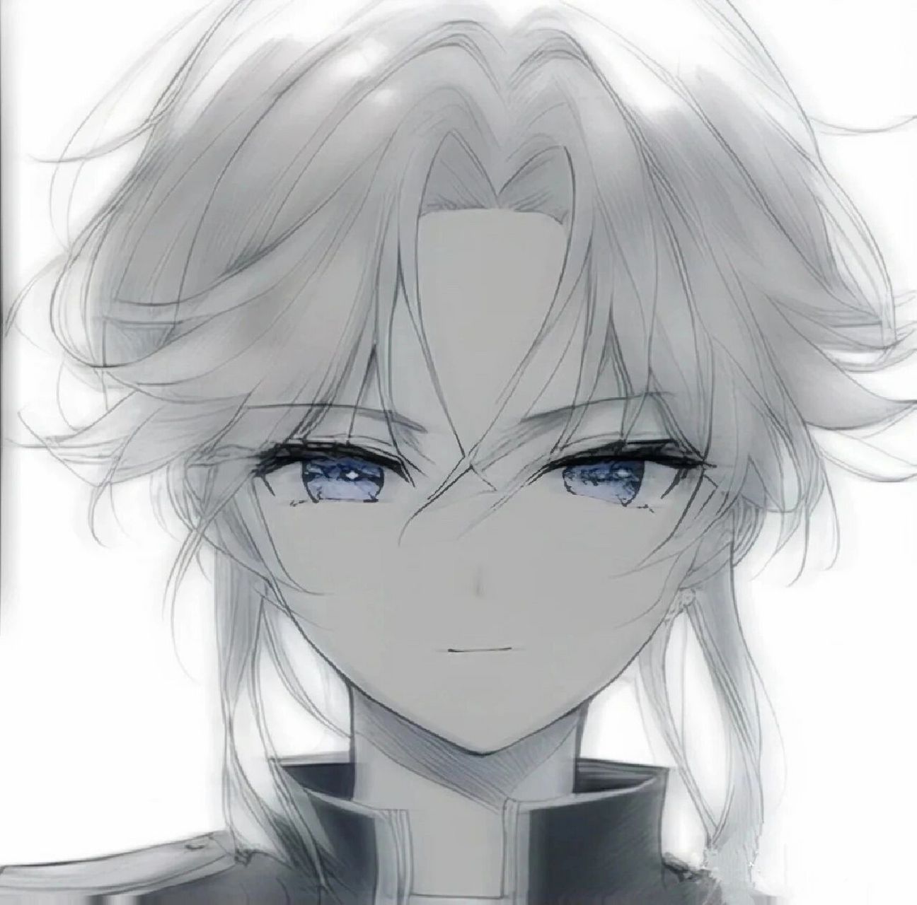 动漫头像男,模糊感