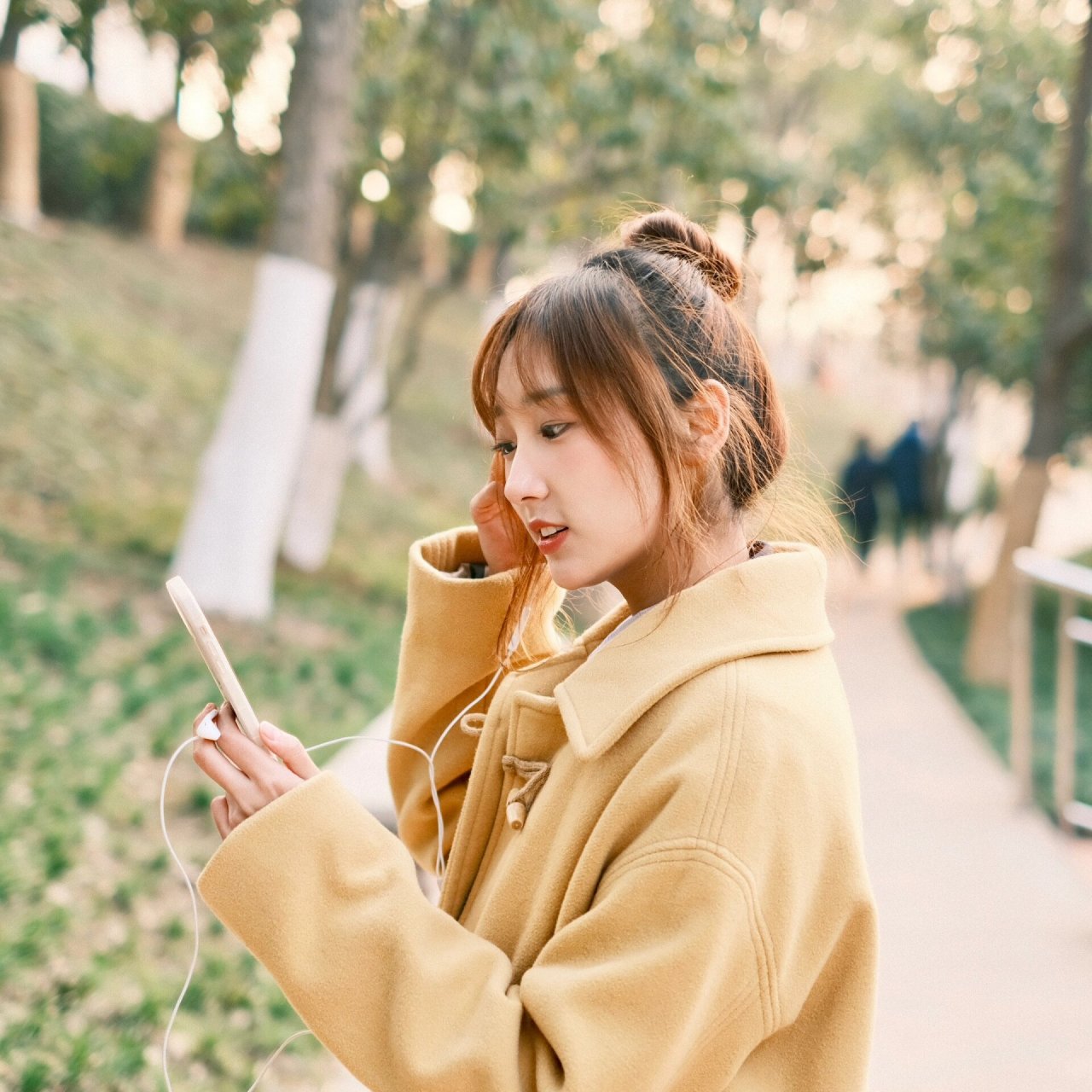 合肥八中校服真的很上镜 是寒假和朋友穿校服溜进去随意拍的照片!