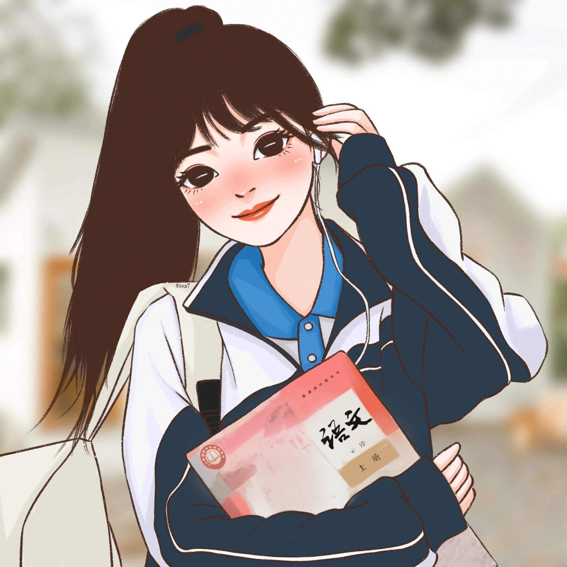 校服头像 | 高考加油