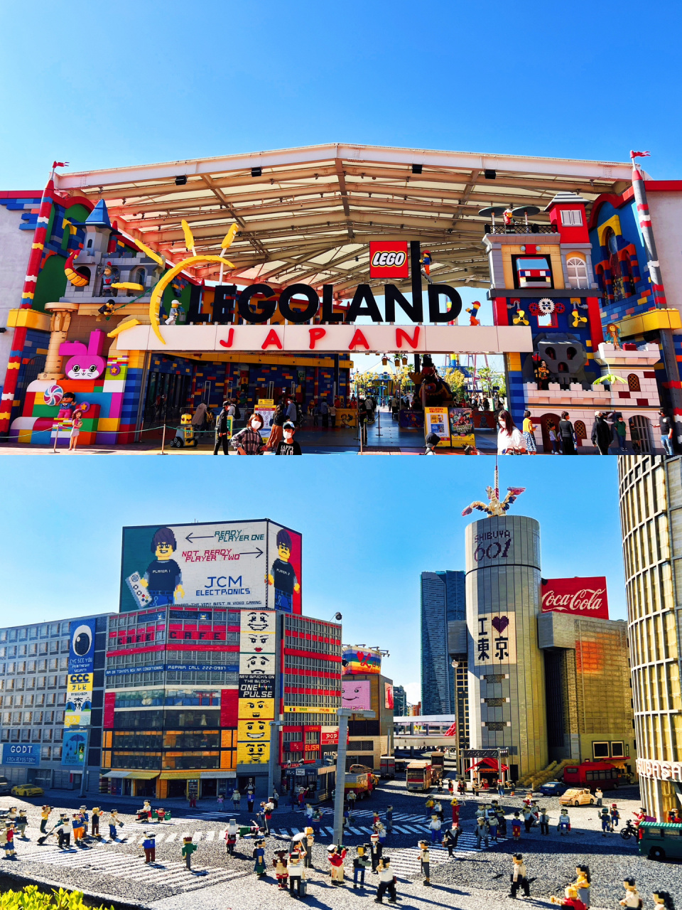 日本legoland90当之无愧用乐高拼成的游乐园 后悔没早点发现这个好