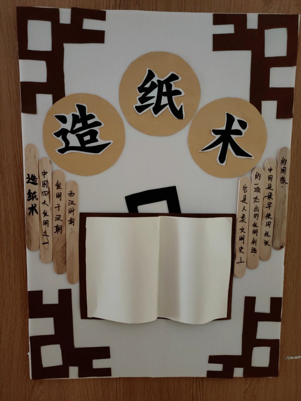 幼儿园环创:四大发明