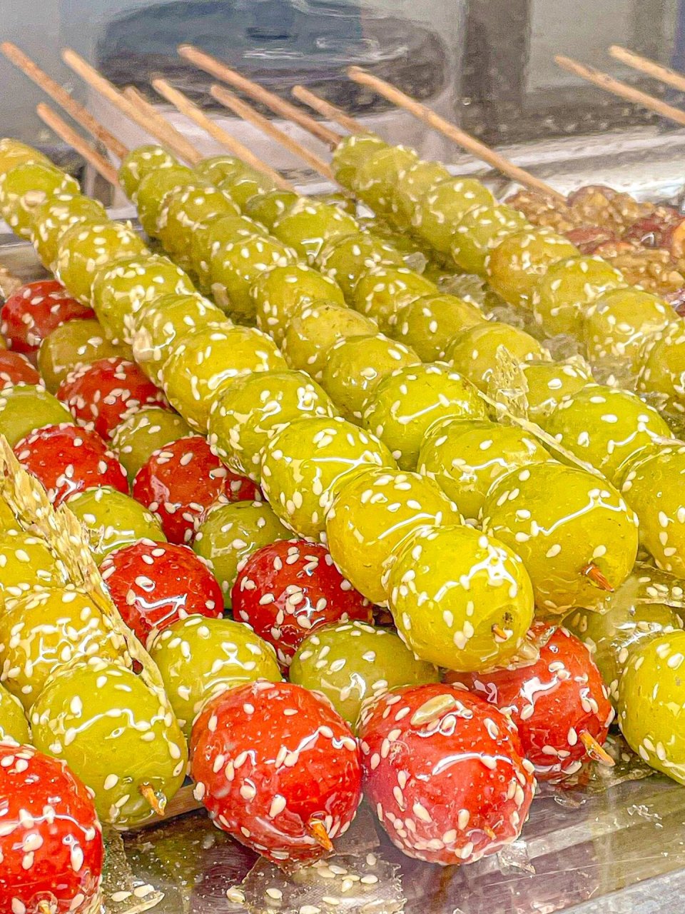 感谢网友推荐95糯米冰糖葫芦,入冬必吃 这家糖葫芦种类太多了,一时