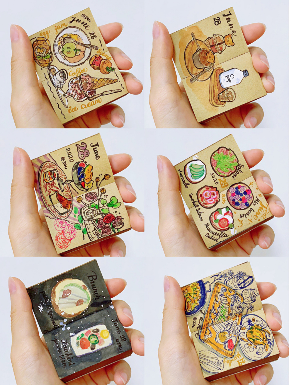 火柴盒本|速写#016 火柴盒第二本开始啦97 每日一画 不来一起嘛