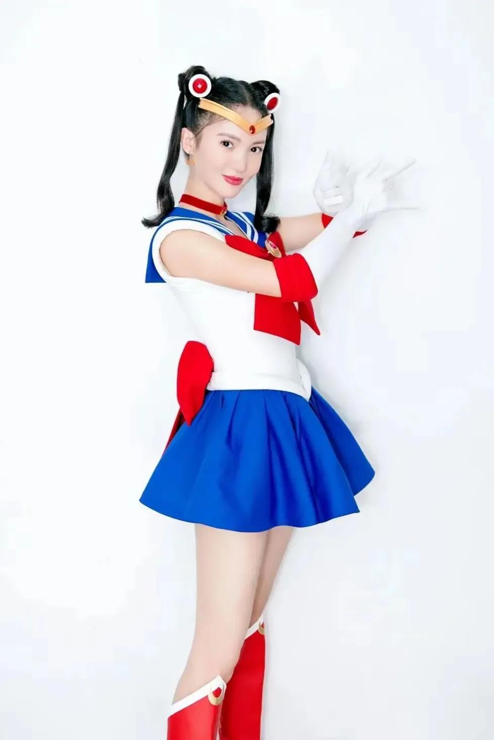 金晨cos美少女战士,这还原度,你给打几分? #动态连更挑战
