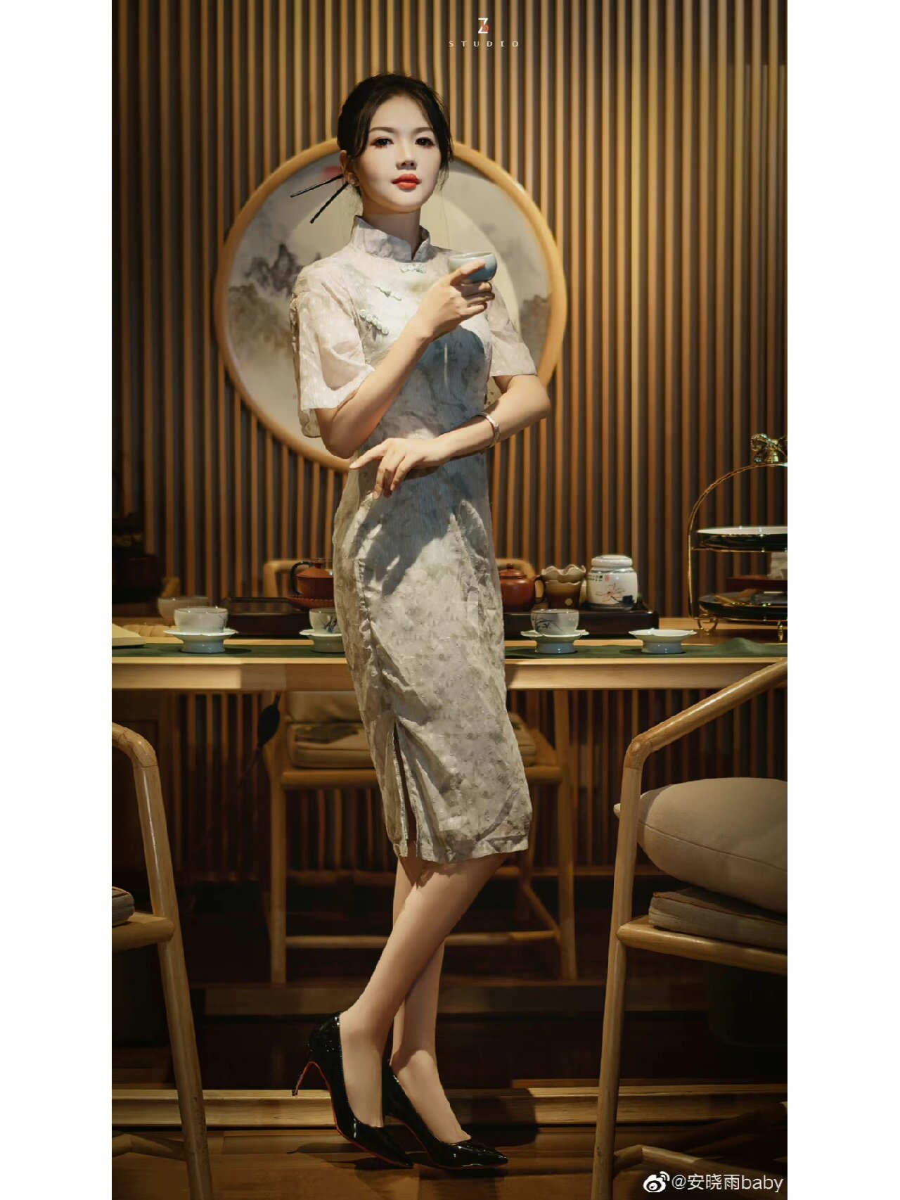 茶,旗袍与美女 文艺女青年 生日:1997 金牛座 爱好:运动,健身,看书