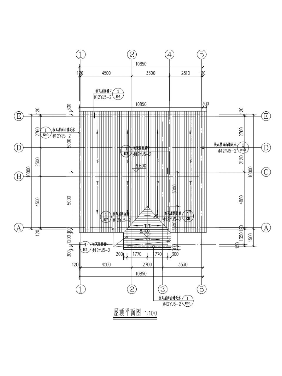 民房砖混结构施工图纸图片