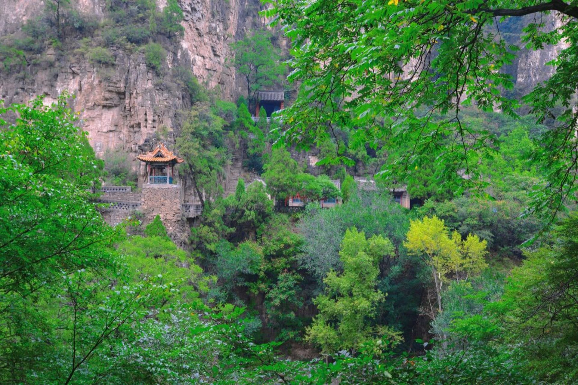 阳泉|藏山有故事,山水皆文章 97藏山(cang shan)古名盂山.
