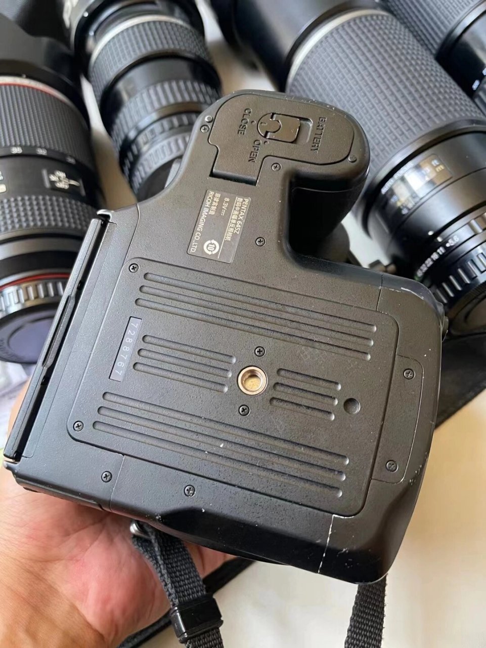 宾得645z(一机四镜头) 宾得645z 7728-45 7780-16077150-300