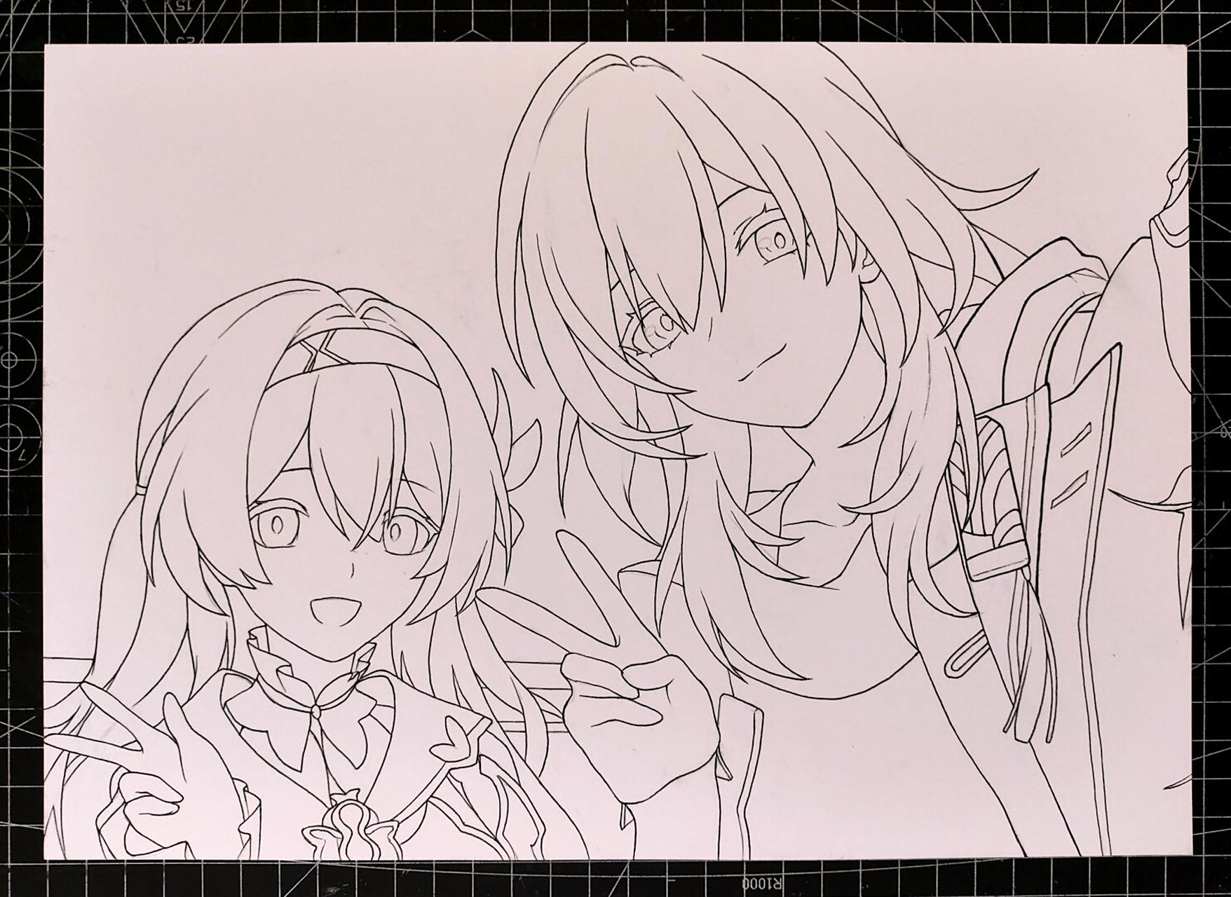 流萤# #星穹铁道# #临摹