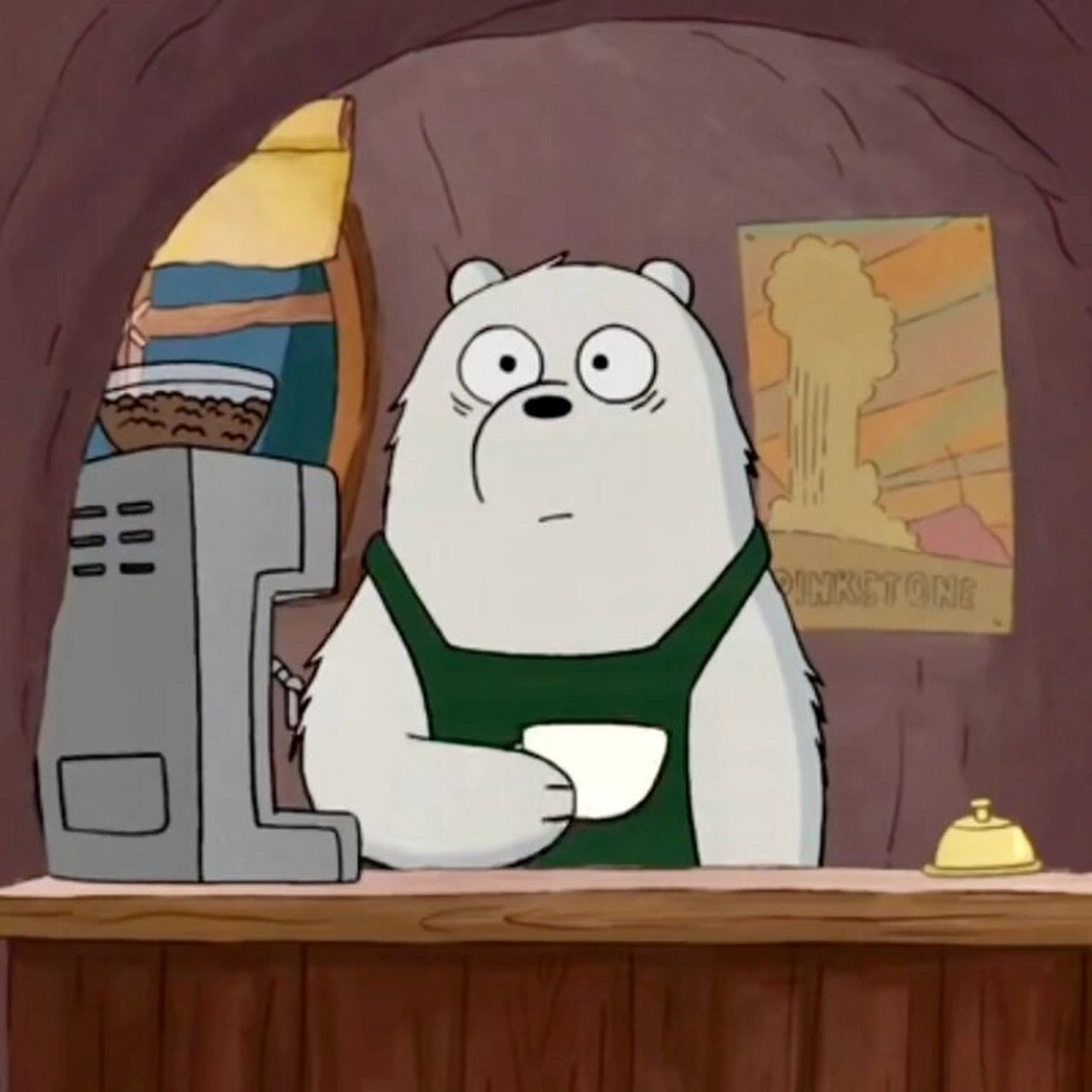 裸熊表情包/头像|谁能拒绝白熊呢7⃣️ 1⃣️2⃣️庆生熊