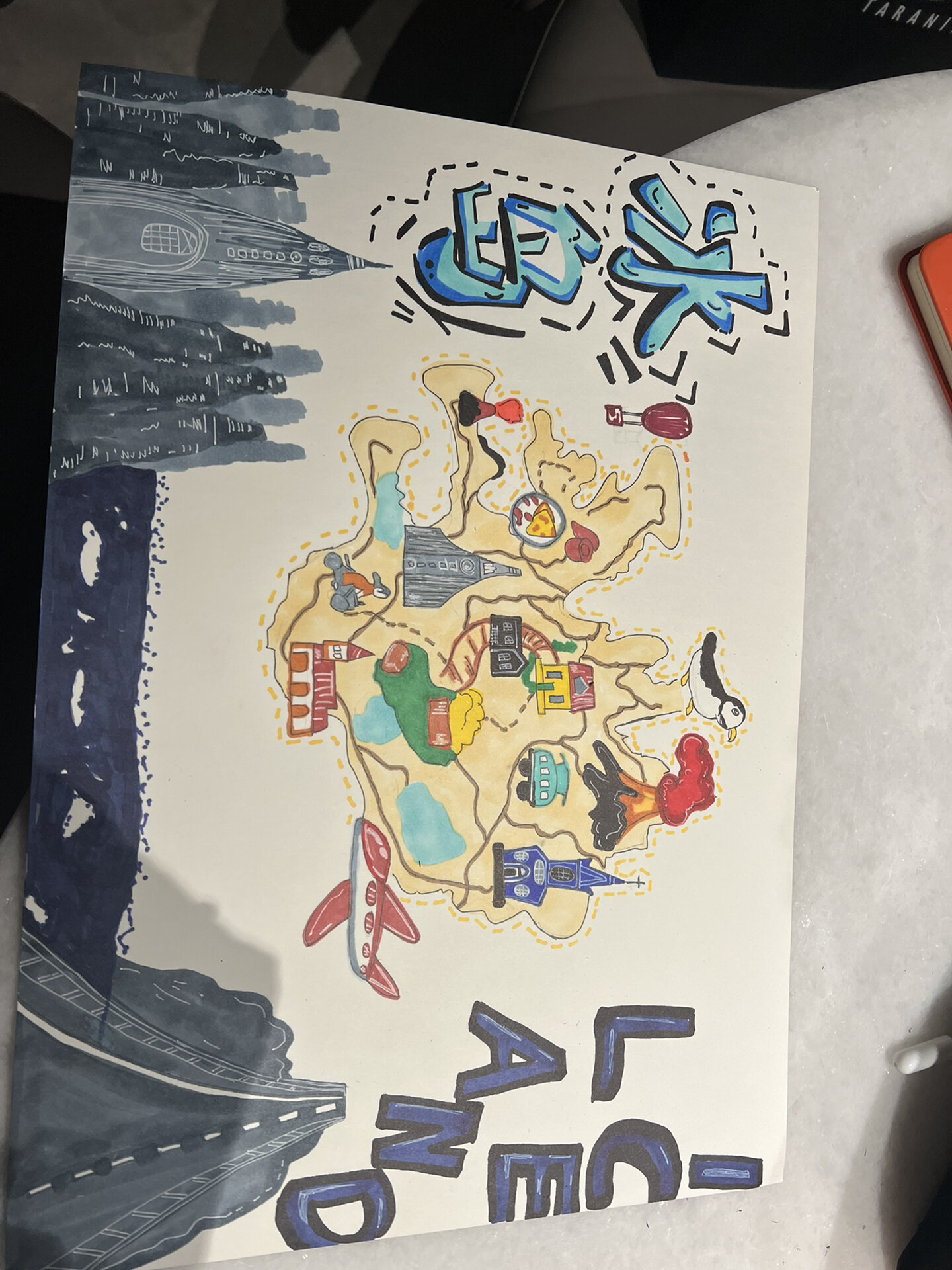 地理手抄报 冰岛