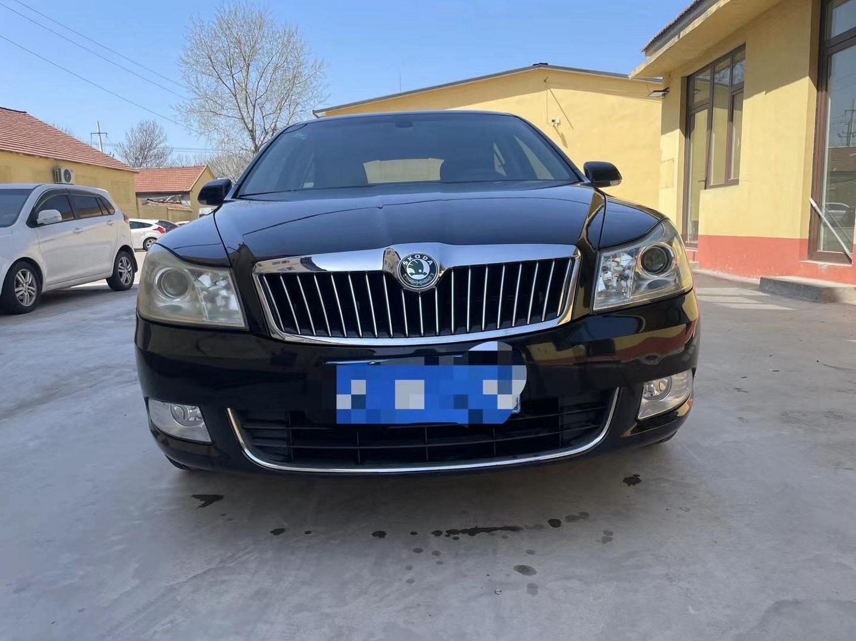 准12年斯柯达明锐,1.4t手动挡带天窗,别拿1.