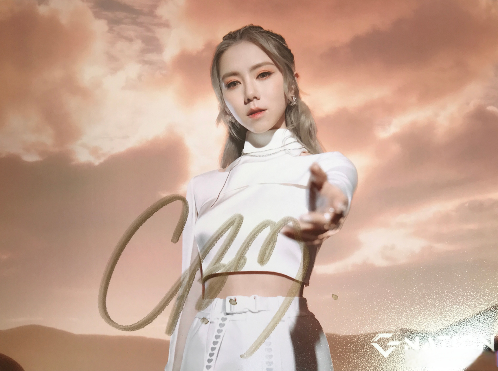 晓娱# #邓紫棋# 签名照