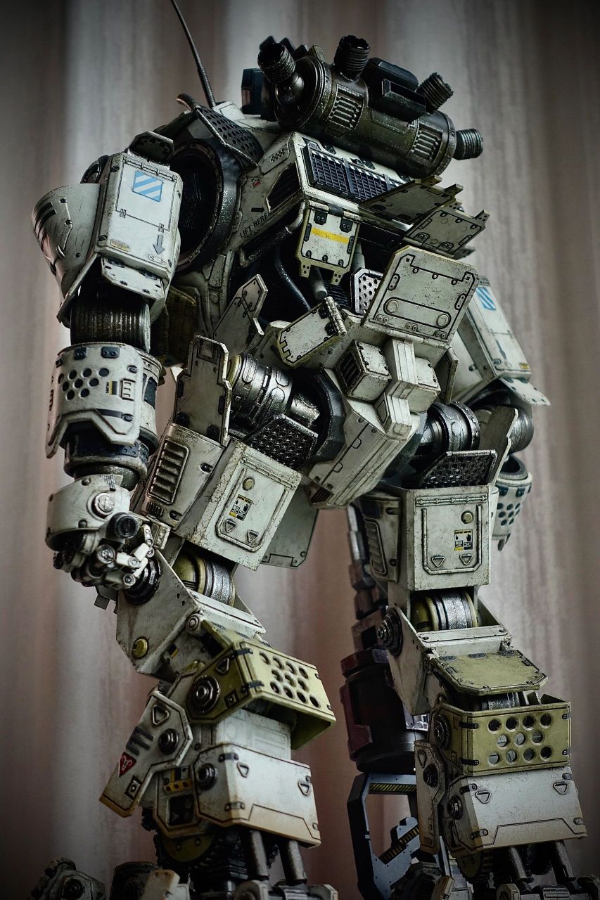 泰坦陨落阿特拉斯外骨骼机甲,战斗机器人 【机甲】threezero titan