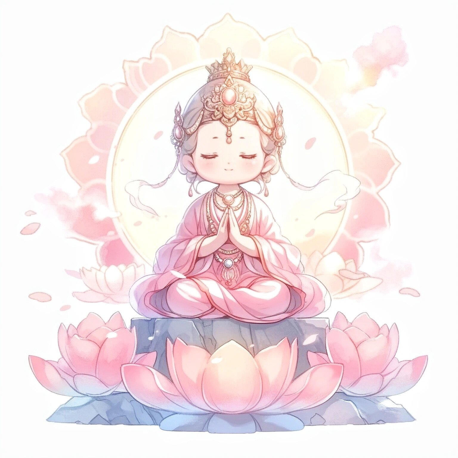 好运莲莲古风头像