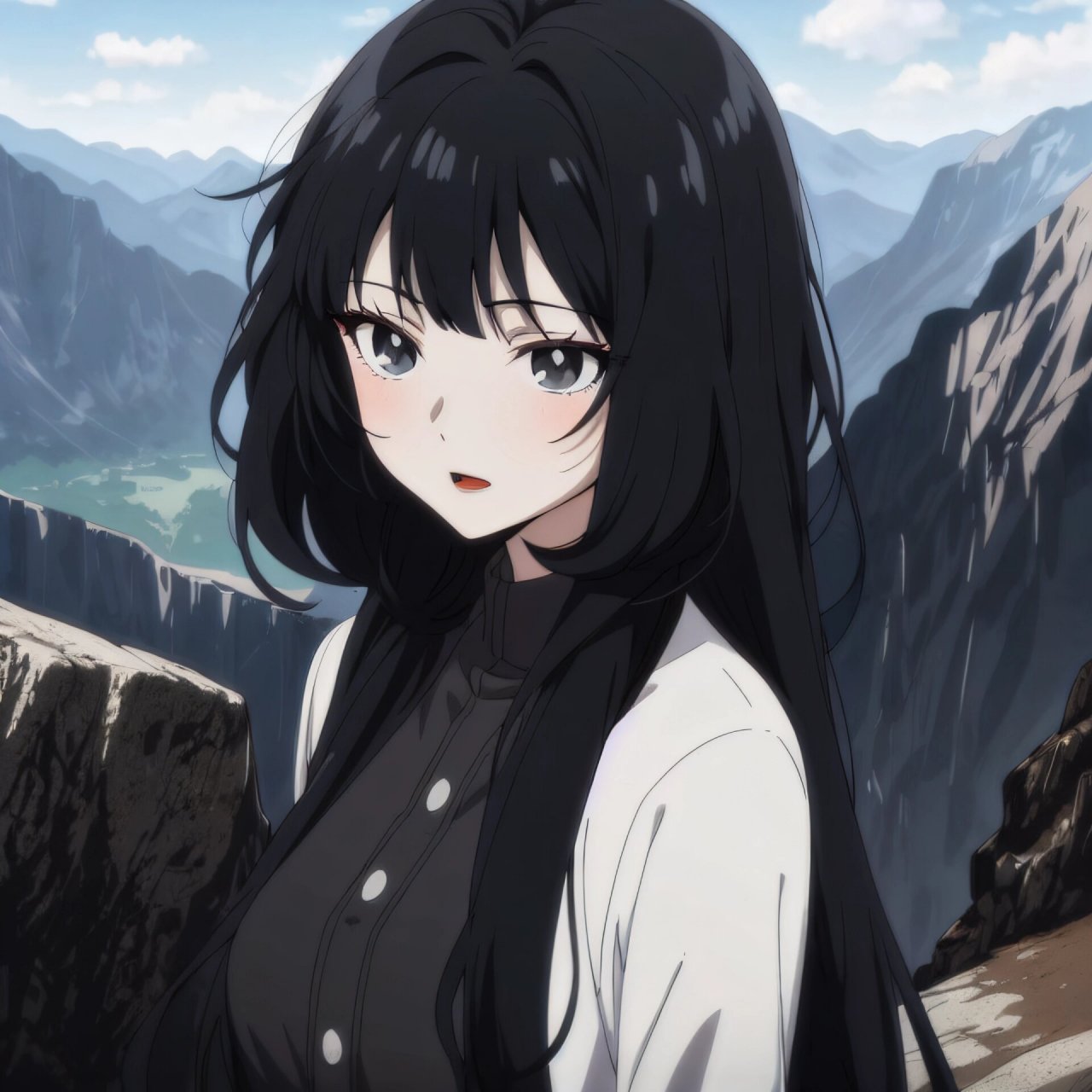 唯美意境|动漫女头(冷酷)