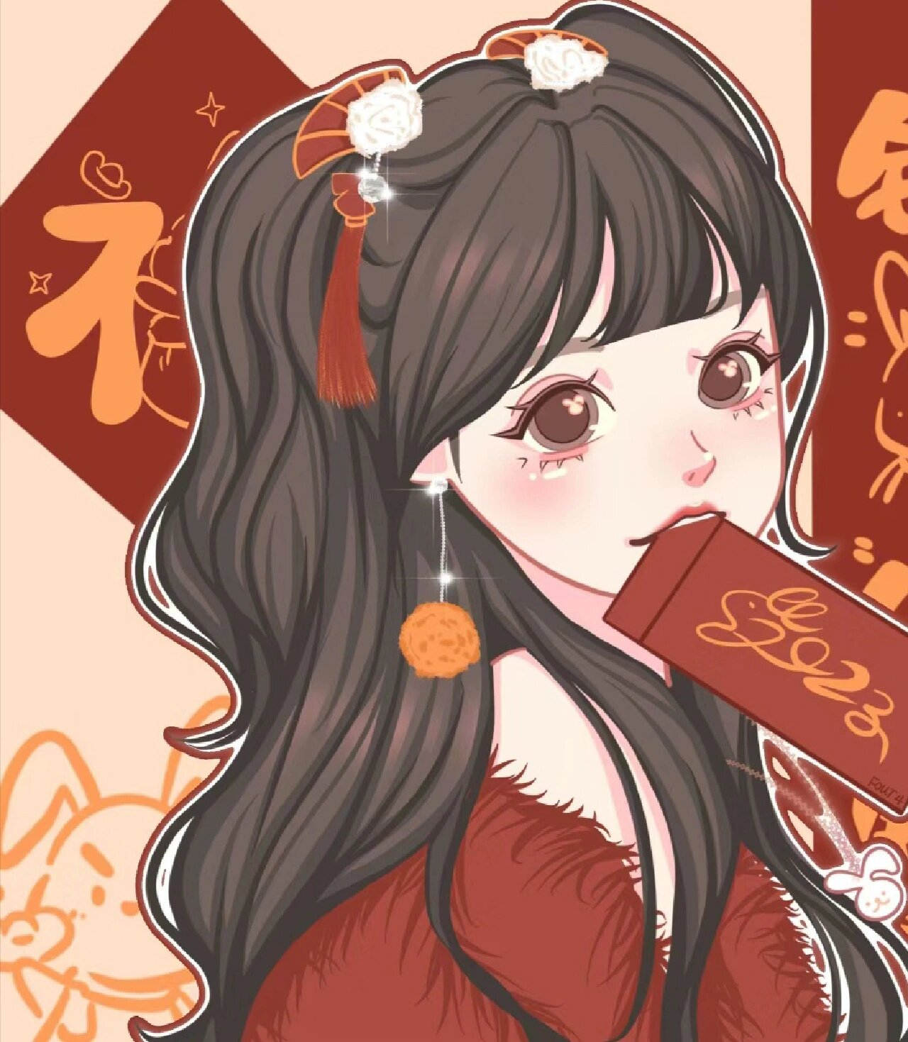 新年风闺蜜头像第二弹(2人)