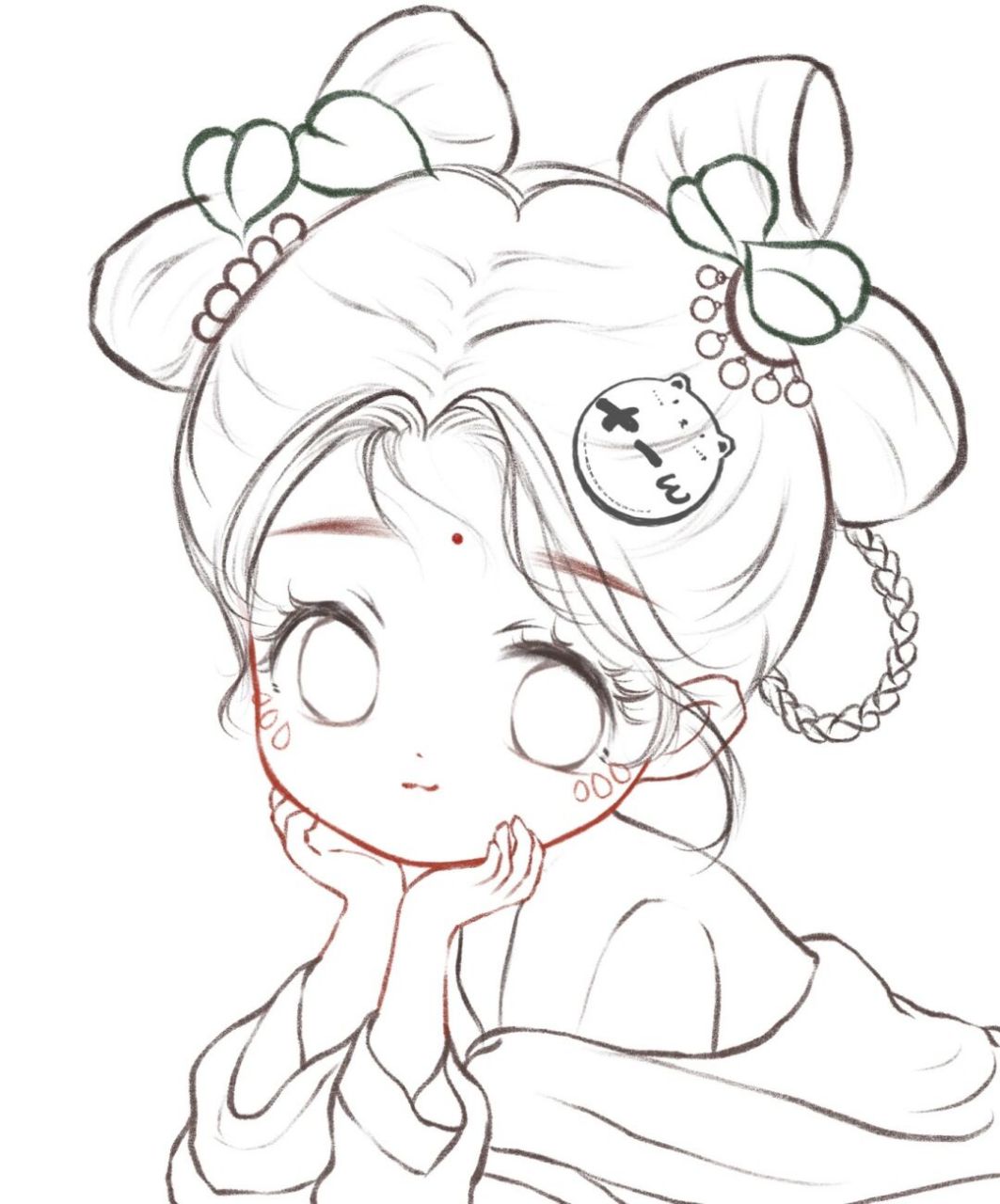 古风头像/古风q版 一半布衣,二两清酒,三生有幸,四季有你7815 这