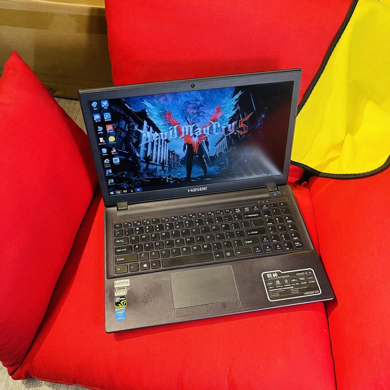 神舟cw65s游戏本 i5-4210m 120g固态十1t机械 gtx950m 12g内存 二手