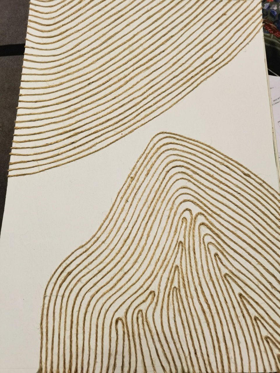 装修剩下的石膏板不要扔～肌理画   装修剩下的石膏板不要扔,动手改造