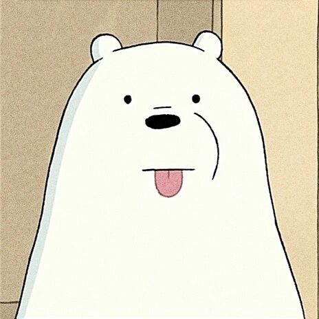 咱们裸熊头像 白熊