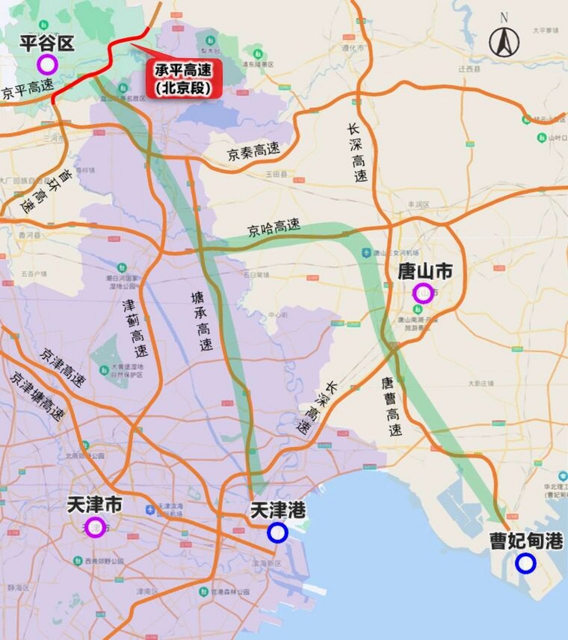 承平高速(北京段)获批!2025年通车!