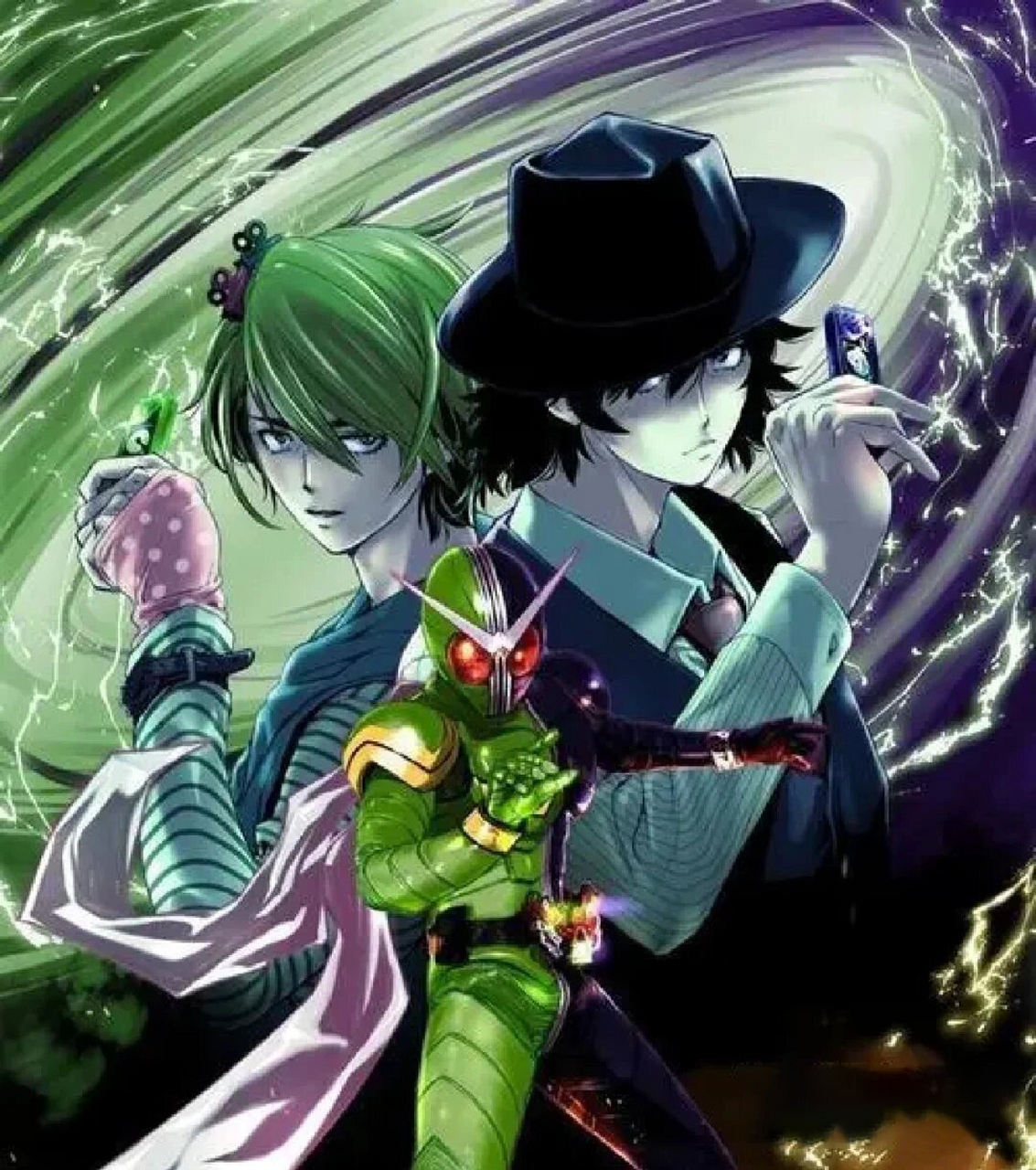 假面骑士双骑帅气图片