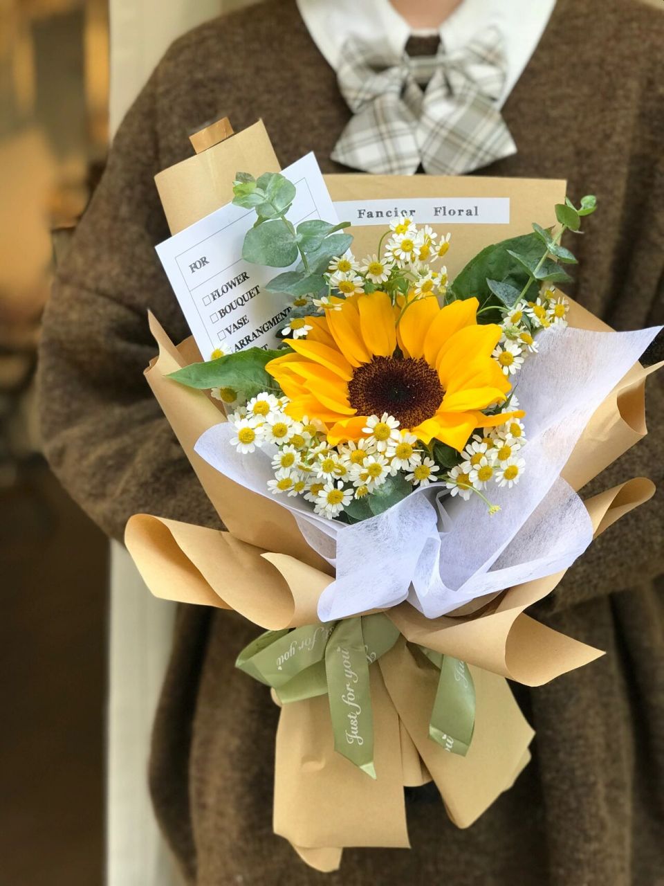 势如破竹 一举夺魁 向日葵97小花束|昆明 毕业季 教师节 日常伴手礼