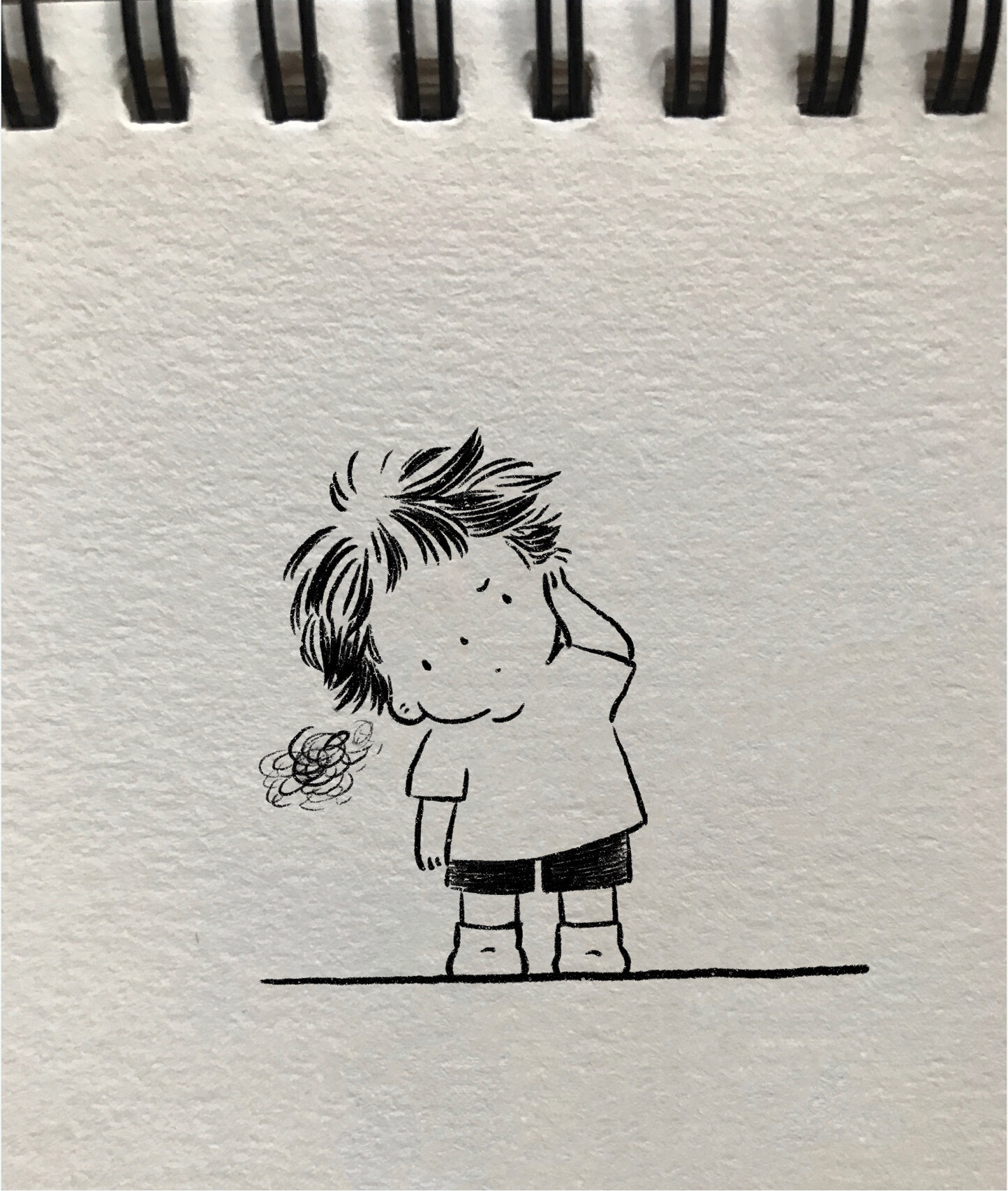 超可爱简笔画·把烦恼从脑袋里拍出来