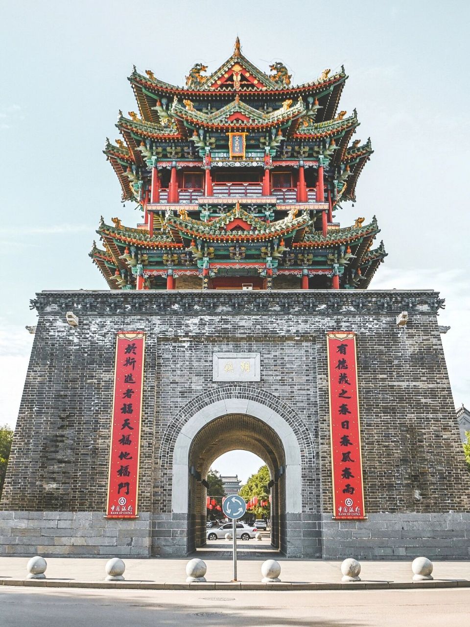 建筑之美|朔州古城文昌阁97 朔州文昌阁位于老城东,南,西,北大街