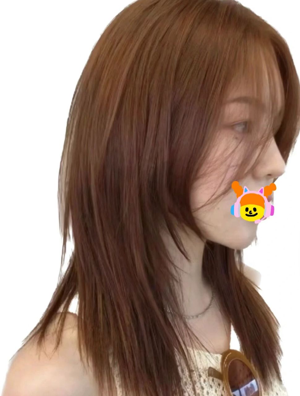 酷感高层次碎发 增加头发发量和层次效果 特别适合头发细软服帖 贴