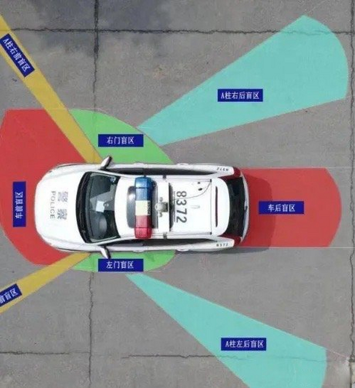 汽车盲区实测太惊人了,郑州交警组织了幼儿园小朋友开展活动,将75个幼